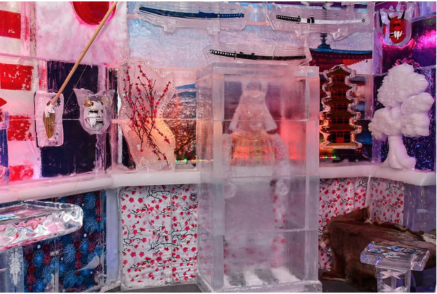 NEW ICE DISPLAYS AT MINUS5º AT MANDALAY BAY, THE VENETIAN RESORT® LAS VEGAS