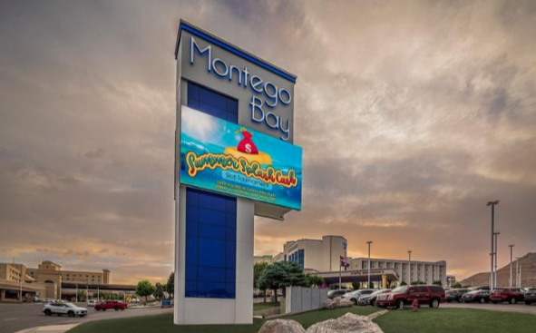 YESCO DESIGNS NEW SIGNAGE AT MONTEGO BAY CASINO & RESORT IN WENDOVER, NEVADA