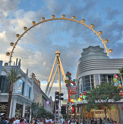 HIGH ROLLER, THE WORLD’S TALLEST OBSERVATION WHEEL, TO TURN FIVE ON SUNDAY, MARCH 31
