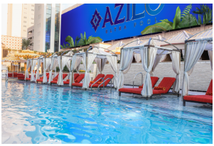 SAHARA LV WITH HOOP MADNESS VIEWING PARTIES, NEW DISHES, GAMING PROMOS
