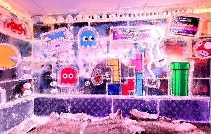 Minus5º Icebar Unveils Vibrant New Ice Displays At  Mandalay Bay