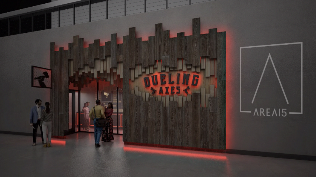 DUELING AXES JOINS AREA15’S EVOLVING COLLECTION OF INTERACTIVE EXPERIENCES