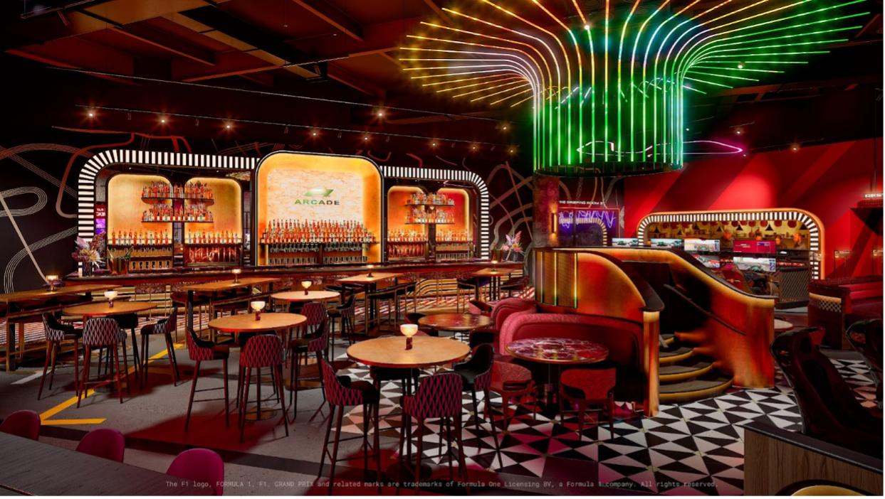 F1® Arcade Las Vegas Announces Oct. 17 Opening Date