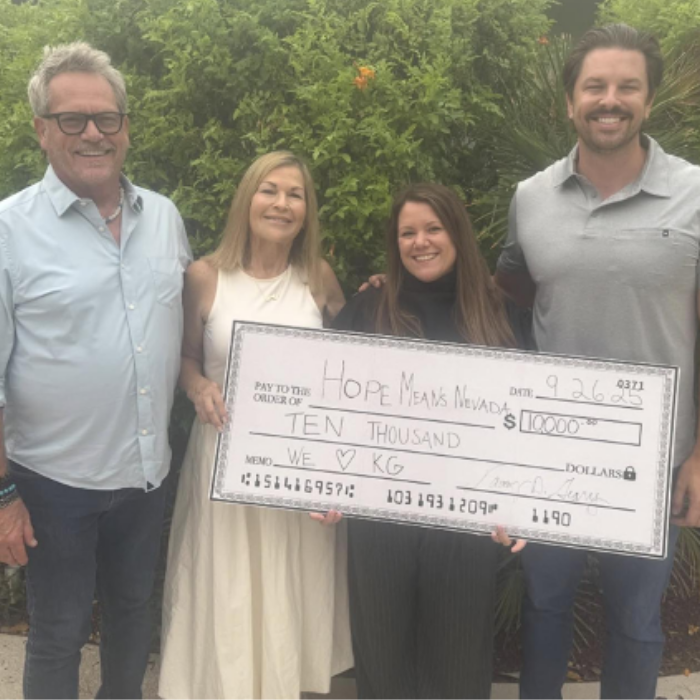 Hope Means Nevada Receives Donation from The Kevin Geary Foundation to Support Youth Mental Health