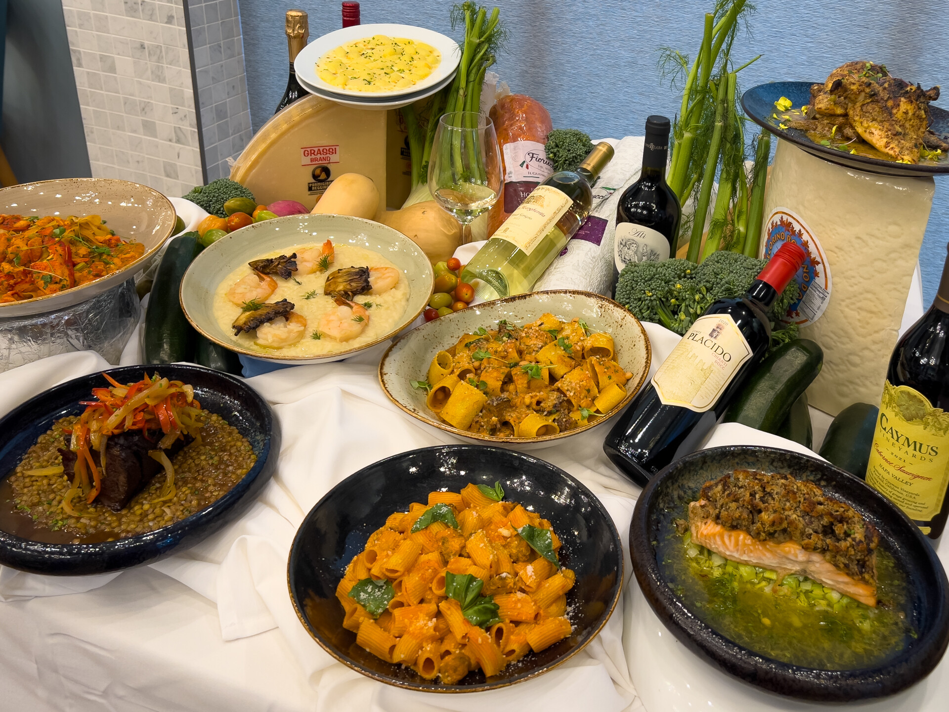 SPIEDINI FIAMMA ITALIAN BISTRO INSIDE JW MARRIOTT LAS VEGAS RESORT & SPA LAUNCHES NEW DINNER MENU, FRIDAY, MARCH 15