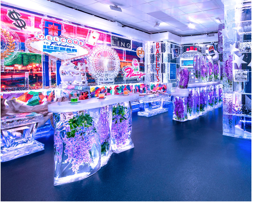 MINUS5º ICEBAR AT THE LINQ PROMENADE ANNOUNCES NEW ICE CONSTRUCTION