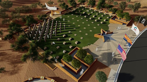 YESCO INSTALLS FIELD OF HONOR FOR THE CITY OF CHANDLER IN ARIZONA