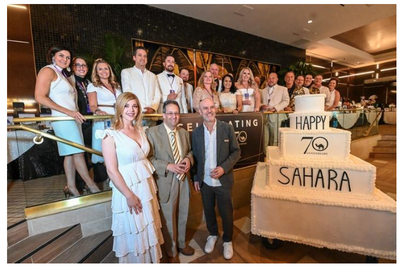 SAHARA LAS VEGAS CELEBRATES 70-YEAR ANNIVERSARY