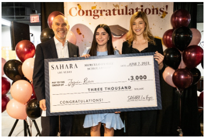 SAHARA LV 2023 MERUELO FAMILY SCHOLARSHIP AWARD PRESENTATION