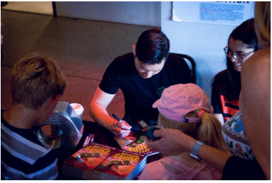BATTLEBOTS WORLD CHAMPIONSHIP VII WINNER VISITS “DESTRUCT-A-THON”