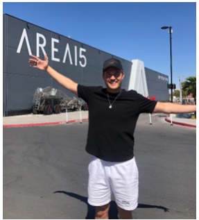 “THE BACHELOR” STAR PETER WEBER VISITS AREA15