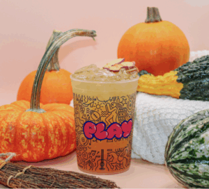 Smashin’ Pumpkin cocktail. (Photo courtesy of Play Playground)