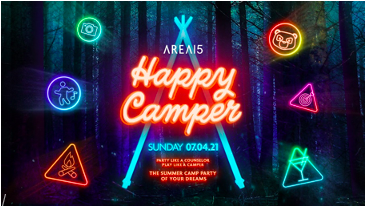 AREA15 TO HOST “HAPPY CAMPER” ADULT SUMMER CAMP PARTY, JULY 4
