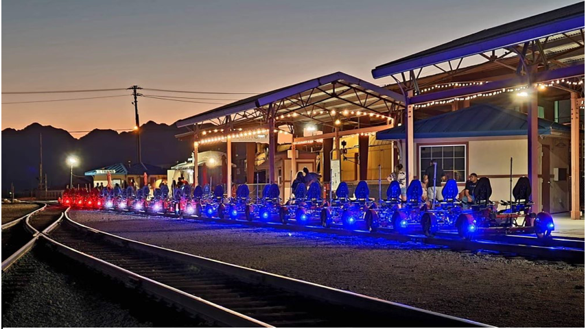 RAIL EXPLORERS LAS VEGAS NIGHT TOURS AVAILABLE EVERY NIGHT
