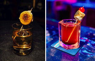1923 PROHIBITION BAR, MINUS5º ICEBAR LAUNCH HOLIDAY-THEMED TOASTED MARSHMALLOW COCKTAILS