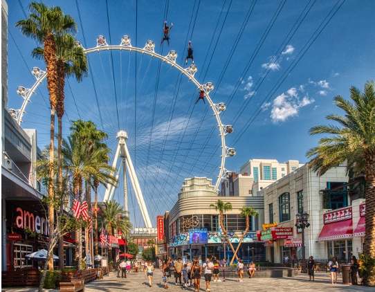 HIGH ROLLER OBSERVATION WHEEL & I LOVE SUGAR CELEBRATE FIRST RESPONDERS