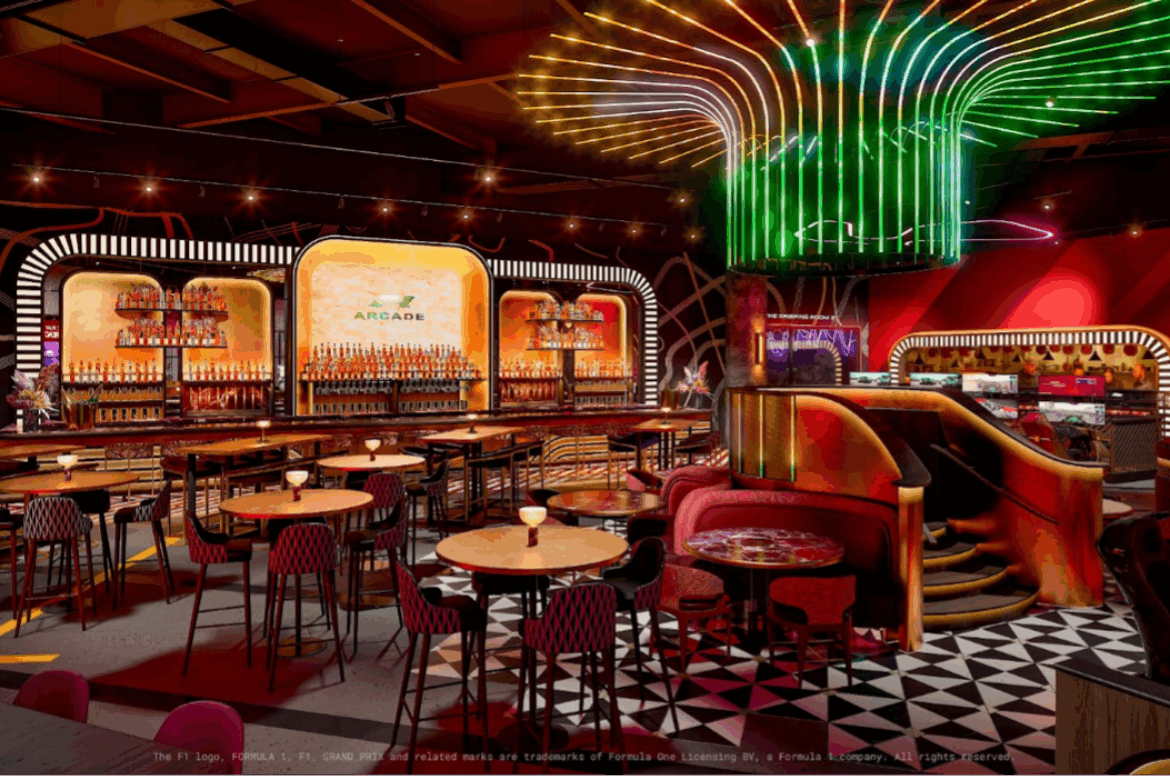 F1® Arcade Las Vegas Announces Oct. 17 Opening Date
