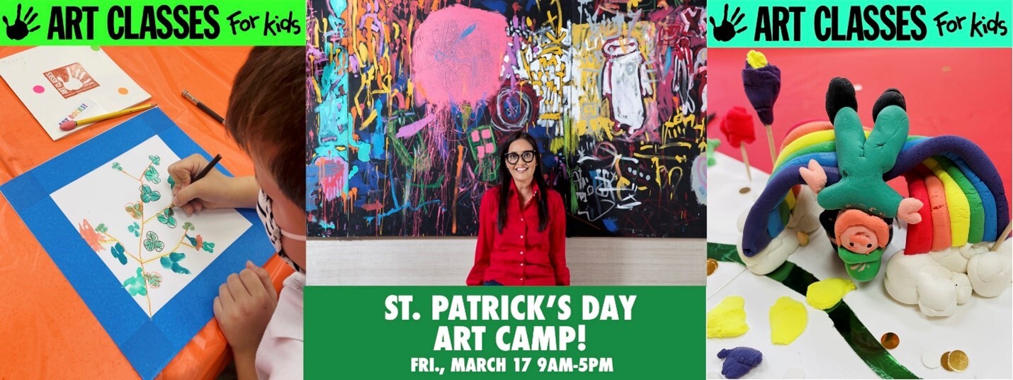 ART CLASSES FOR KIDS ANNOUNCES FULL-DAY ST. PATRICK’S DAY ART CAMP IN LAS VEGAS