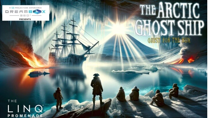 Dreambox360º – An Immersive, Intimate 5D Projection Experience – To Open On Las Vegas Strip This July With “The Arctic Ghost Ship” Adventure
