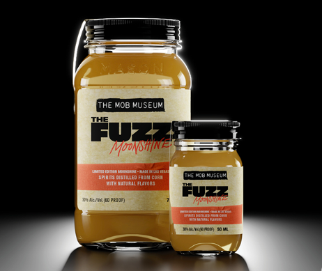 THE MOB MUSEUM’S AWARD-WINNING UNDERGROUND SPEAKEASY AND DISTILLERY ANNOUNCES THE FUZZ PEACH-FLAVORED MOONSHINE