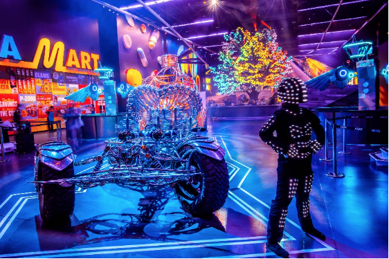 AREA15, WORLD’S FIRST PURPOSE-BUILT ART, ENTERTAINMENT COMPLEX, NOW OPEN