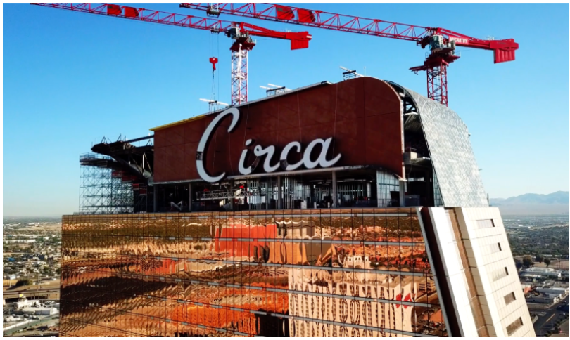 CIRCA RESORT & CASINO COMPLETES INSTALLATION OF FIRST EXTERIOR SIGN 