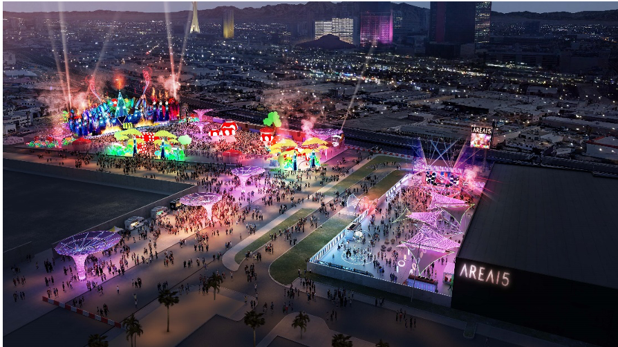 AREA15 BREAKS GROUND ON NEW, LARGE-SCALE EVENT SPACE, “THE GROUNDS”