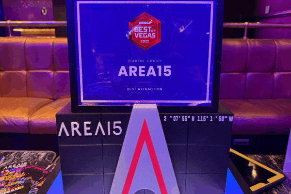 AREA15 Named “Best Attraction” in Best of Vegas Awards
