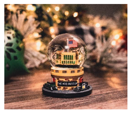 CELEBRATE THE HOLIDAYS WITH EXCLUSIVE GIFTS FROM THE MOB MUSEUM