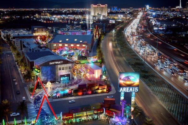 Expanded AREA15 District Now 60% Pre-leased