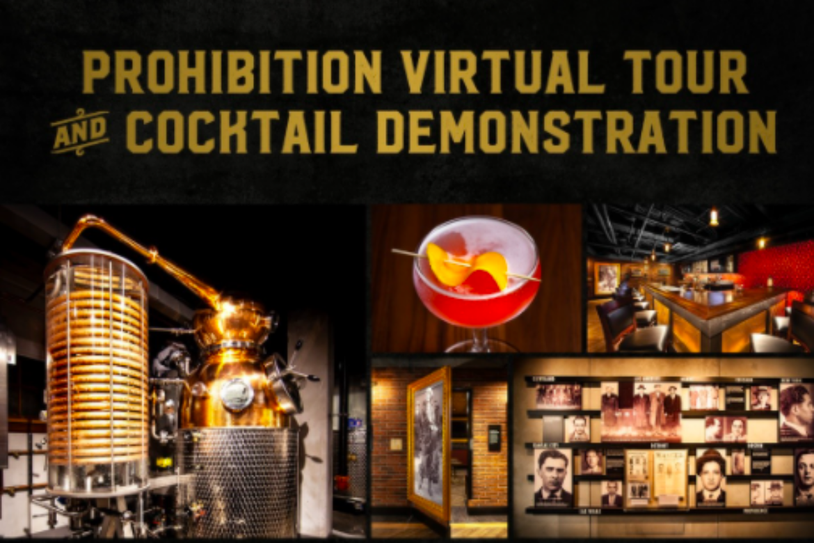 PROHIBITION VIRTUAL TOUR, COCKTAIL DEMO NOW AVAILABLE AT THE MOB MUSEUM
