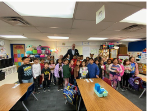 SAHARA LV MEMBERS VISIT ELEMENTARY SCHOOL FOR CAREER DAY