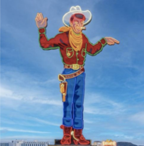 YESCO REFURBISHES ICONIC “WENDOVER WILL” SIGN WITH LED TECHNOLOGY