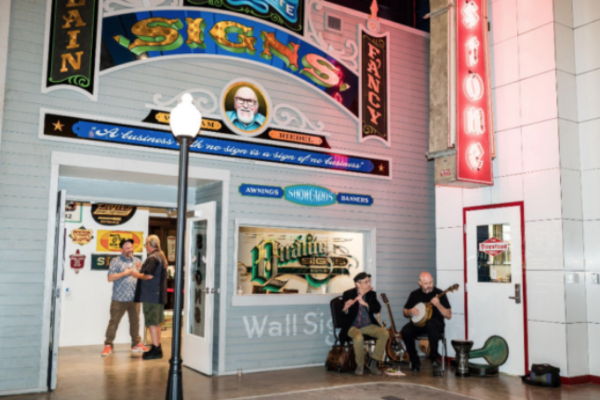 YESCO Creative Director Mark Oatis Completes Notable Project At American Sign Museum’s Main Street Expansion