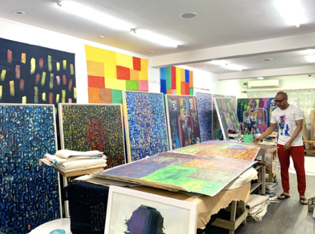NEON MUSEUM HOSTS EXCLUSIVE OPEN STUDIO FOR MEDIA WITH ARTIST IN RESIDENCE