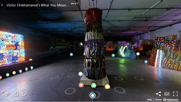 TAKE A 360-DEGREE VIRTUAL TOUR OF NEW EXHIBITION BY VICTOR EHIKHAMENOR
