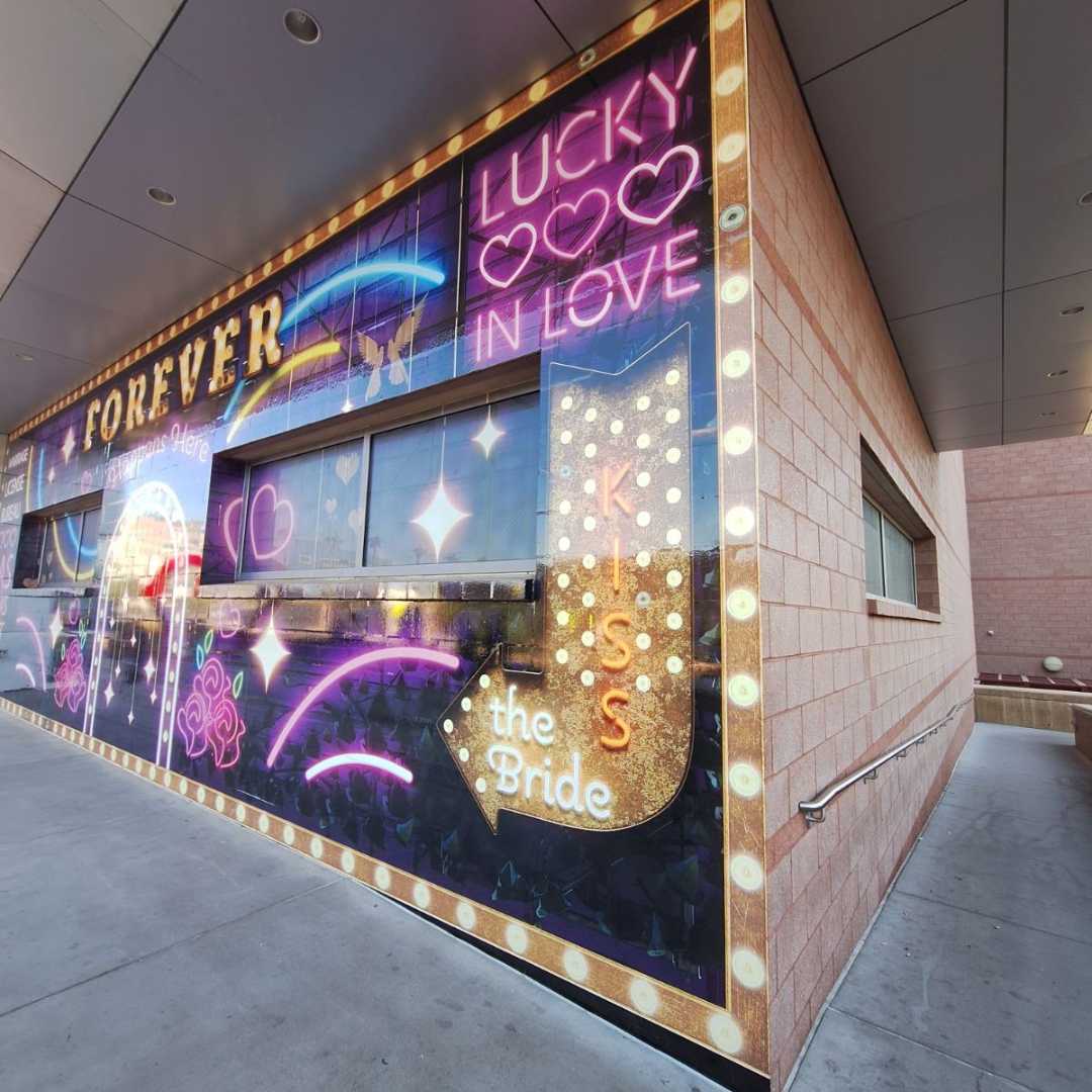 Wedding Capital Of The World™ Unveils New Mural  At Marriage License Bureau