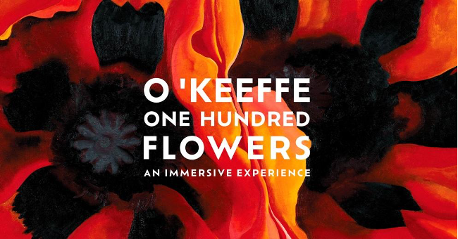 AREA15 LAUNCHES ART EXPERIENCE  “O’KEEFFE: ONE HUNDRED FLOWERS”