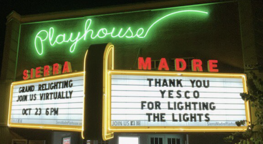 YESCO COMPLETES RESTORATION OF HISTORIC MARQUEE