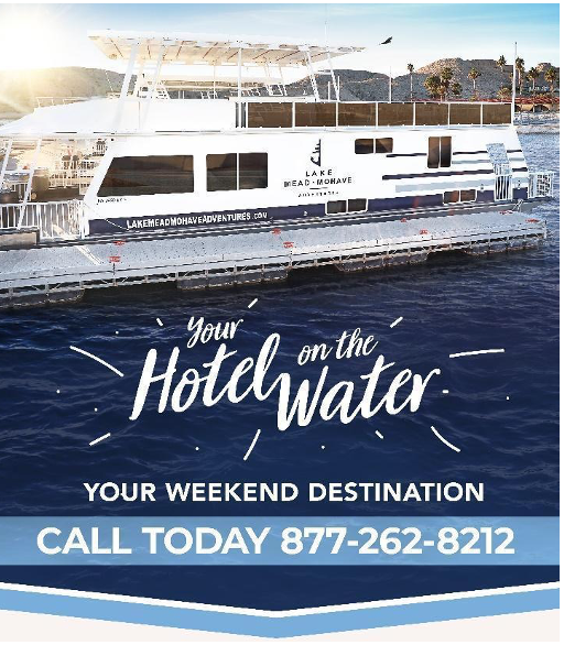LAKE MEAD MOHAVE ADVENTURES EXTENDS EXCLUSIVE HOUSEBOAT HOTEL OFFER