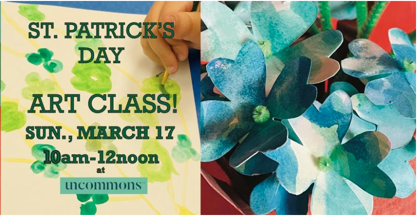 ART CLASSES FOR KIDS ANNOUNCES ST. PATRICK’S DAY ART CLASS IN LAS VEGAS