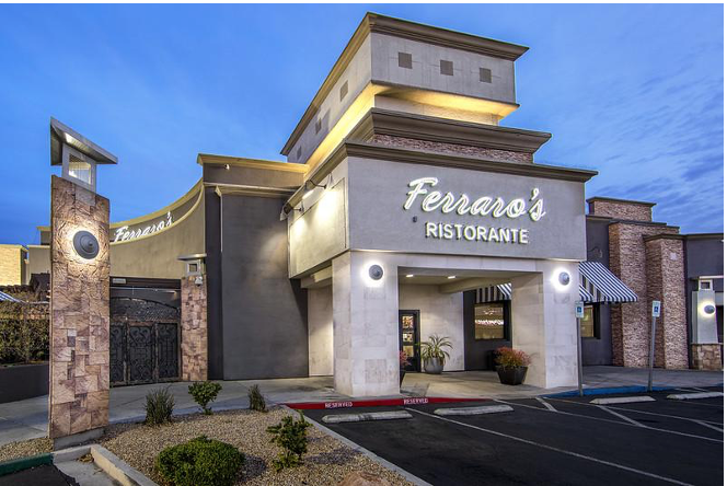 FERRARO’S RISTORANTE AWARDED WITH TOP WINE LIST RATING BY GAMBERO ROSSO