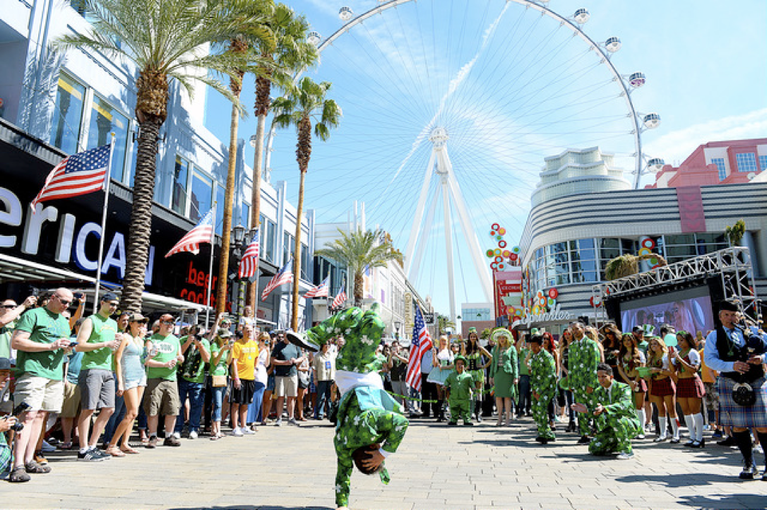  CELEBRATE ST. PATRICK’S DAY AT THE ANNUAL O’SHEAS BLOQ PARTY  AT THE LINQ PROMENADE