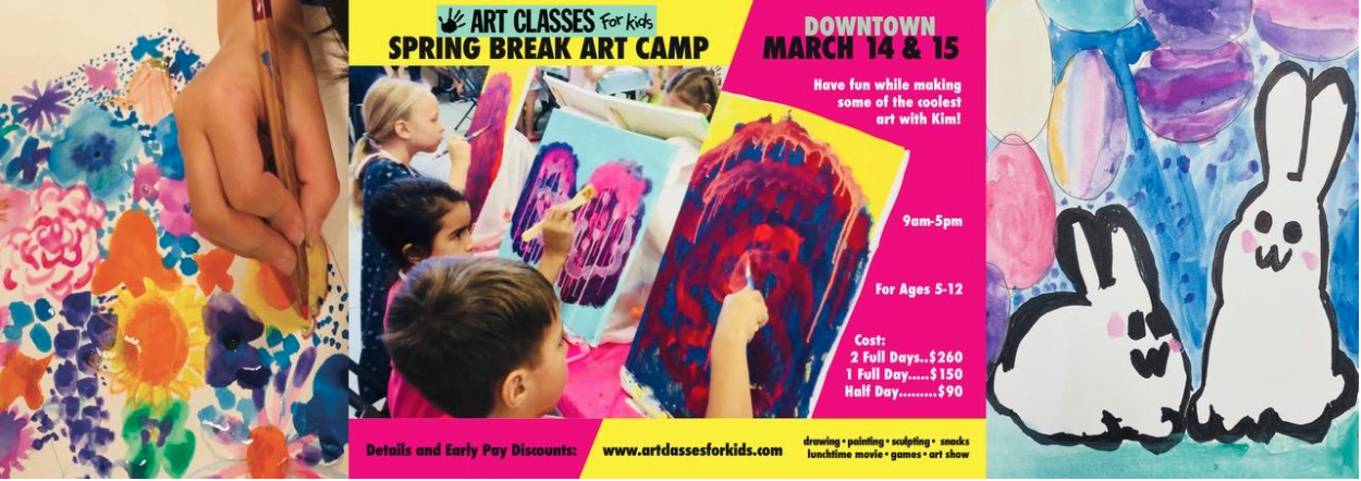 ART CLASSES FOR KIDS ANNOUNCES SPRING BREAK ART CAMP IN LAS VEGAS