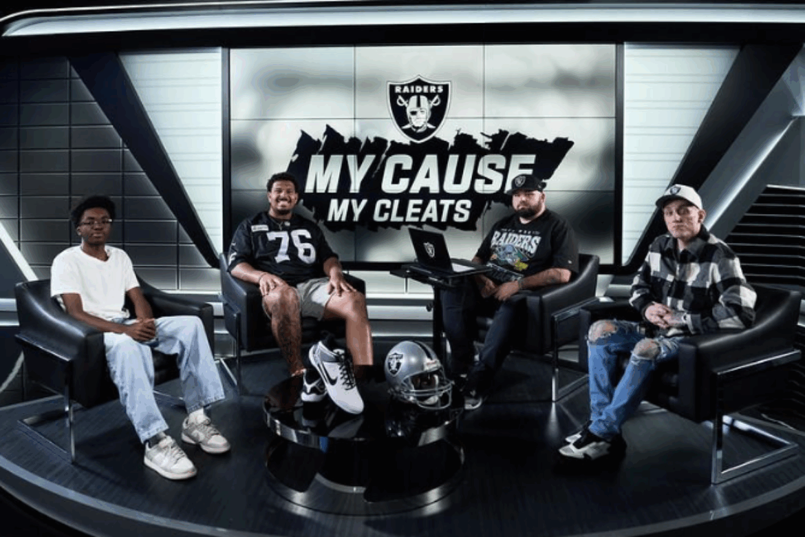 Hope Means Nevada, Las Vegas Raiders Team Up for NFL’S My Cause My Cleats Program