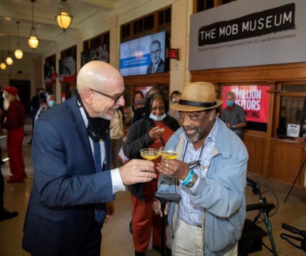 THE MOB MUSEUM WELCOMES 3 MILLIONTH VISITOR MONDAY, NOV. 15
