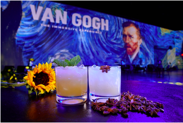 AREA15 OFFERS EXCLUSIVE COCKTAILS AT “VAN GOGH: THE IMMERSIVE EXPERIENCE”