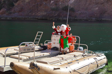 LAKE MEAD MOHAVE ADVENTURES INVITES GUESTS TO RAFT THE COLORADO RIVER WITH SANTA THIS CHRISTMAS SEASON