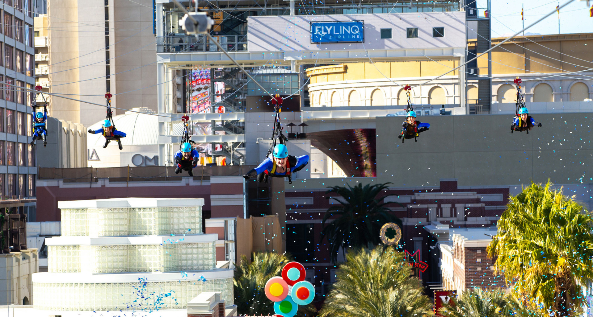 FLY INTO THE NEW YEAR WITH THE FLY LINQ ZIPLINE AT THE LINQ PROMENADE