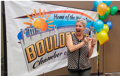 RAIL EXPLORERS HEATHER ABEL RECEIVES GOLDIE BEGLEY ENERGIZER AWARD